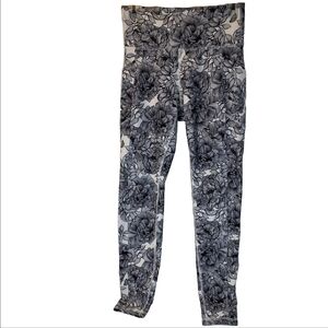 Get Ready to Sweat in Style with Balance Collection's Black and White Floral Leg